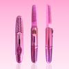 CLAWD Nail Brush for Cleaning Fingernails | Soft Bristle Portable Travel Nail Cleaner Brush for Women | Pink view 2