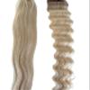 Envie Me Luxury Hair Extentions Remy Cuticle Intact Double Drawn Real Human Hair Straight Hair Seamless Invisible Clip-In Hair Extentions #1001 Light Blonde 110g 20 inch 8 pcs view 2