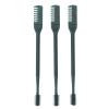 3pcs Manual Nose Hair Trimmer Double Head Nostril Cleaning Safety Protected Nose Hair Knife Dark Green view 1