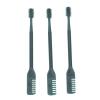 3pcs Manual Nose Hair Trimmer Double Head Nostril Cleaning Safety Protected Nose Hair Knife Dark Green view 3