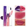 Peel Off Lip Stain Lip Tint,Tear Lip Gloss, Highly Tinted Matte Peel Lip Gloss,Matte Liquid Lipstick Waterproof Lip Stain Non-stick Cup Peel Off Lipstick Lip Makeup for Women (Hot Pink, one) view 2