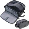 5sssallefaa Travel Business Toiletry Bag Waterproof Shaving Kit for Men Women Shower Bathroom Makeup Cosmetic Organizer Handbag (Gray 1) view 1