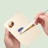 Lilihuimaoyi 3xVersatile Makeup Mixing Palette, Painting Board Concealer Foundation Acrylic Tool view 3
