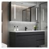36 X 4 X 26 Inch Shower Mirror with Light Storage Cosmetic Bath Mirrors Makeup Square Bathroom Mirrors,Mirrors view 1