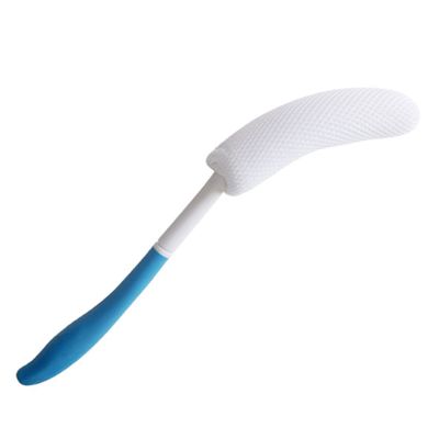 1pc Long Handle Bathing Brush for Back Cleaning Sturdy for Shower Exfoliating Sponge Applicator for Lotion for Elderly Reach Areas