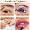 100PCS Disposable Eyeshadow Applicators, Dual Sides Sponge Tipped Oval Makeup Tool, Makeup Applicotors for Daily Beauty, Suitable for Home and Travel view 4