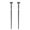 2pcs Mascara Fan Bent Brush Double Layer Prevent Clumping Enhance Lower Lashes Fan Mascara Application Brushes view 1
