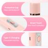Shaver, 2025 New Bikini Trimmer, 2-in-1 Cordless Eletctric Shaver for Women, IPX7 Waterproof Wet and Dry Body Trimmer Razor for Facial Face Lip Chin Underarm Legs (Pink) view 4