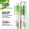 2 Pcs Aloe Vera Lip Balm,Long Lasting Hydrating Fast-Acting Nourishment, Non-Greasy Formula, Ideal for Chapped, Dry, Cracked or Damaged Lips, Restore Moisture & Softness to Dry Lips view 3