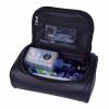 5sssallefaa Men Waterproof Travel Toiletry Beautician Wash Bag Bathroom Leather Business Shaving Bag Ladies Shower Bag with Sturdy Handle (D 1) view 4