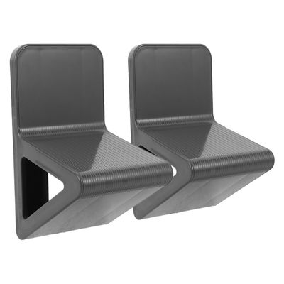 Beaupretty 2pcs Wall-Mounted Foot Rest for Shower Easy Installation Foot Pedal for Bathing and Care for Pregnant Women and Seniors No Deep