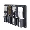 Beaupretty 2pcs Wall-Mounted Hair Clipper Holder Hair Tool Organizer for Salons Space-Saving Scissor Storage Easy Access Hairdresser Clipper Rack view 4