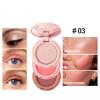 Highlight Makeup Smooth Face Cheek Tint Eyeshadow Powder Makeup Face Makeup 3in1 Makeup Set (03, One Size) view 2