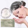 50PCS Portable Individually Wrapped Disposable Shower Caps, Waterproof Elastic Personal Bath Caps,Multipurpose Travel Shower Caps, Perfect for Hair Treatment, Salon, Spa, Hotel, Travel view 3