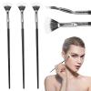3 Pack Angled Lash Brush, Eyelash Brush Separator with Soft Bristles, Lash Fan Brush for Clump-Free, Lengthening & Volumizing, Lower Lashes Separation & Eyebrow Powder for Beginners & Pros view 1