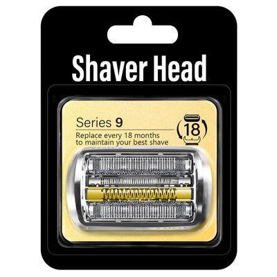 Pinkind 92S Replacement Shaver Head for Braun Series 9, Shaving Razor Head Suitable for Braun S9 9290cc, 9291cc, 9370cc, 9293s, 9385cc, 9390cc, 9330s, 9296cc ect Electric Shaver