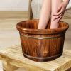 ChuYiElegance Wooden Foot Bath Bucket for Home Spa Experience, 30cmx37cm view 4
