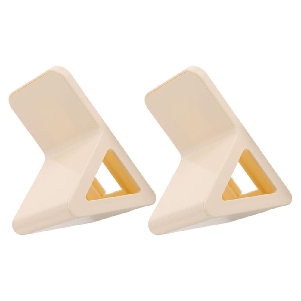 Beaupretty 2pcs Wall-Mounted Foot Rest for Shower Easy Installation Foot Pedal for Shaving Legs Non- Design for Seniors and Pregnant Women