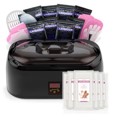 Achzzy 4000ml Paraffin Wax Machine for Hand and Feet with 12pcs paraffin wax