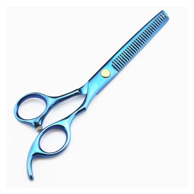 5.5/6 Inch Blue Hairdressing Scissors,Haircut Thinning Hairdressing Scissors,Hairdressing Scissors,Hairdressing Scissors Hair Cutting Shears,6 Inch Cutting,B (5.5 Inch Thinning B)