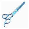 5.5/6 Inch Blue Hairdressing Scissors,Haircut Thinning Hairdressing Scissors,Hairdressing Scissors,Hairdressing Scissors Hair Cutting Shears,6 Inch Cutting,B (5.5 Inch Thinning B) view 1