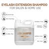 Lash Shampoo Bulk 2 Liters, Eyelash Cleanser for Extensions, Gentle Sodium Cocoyl Alaninate Formula for Sensitive Skin, Non-Irritating Makeup Remover, Best for Salon and Home Use (2L) view 3