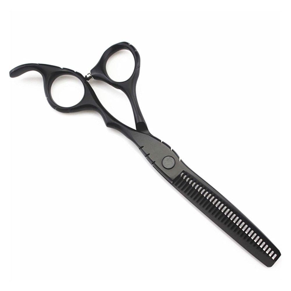 Shears for Hair Cutting Black Barber Scissors,Hair Thinning Scissors,Barber Scissors,Hairdressing Scissors Hair Cutting Kit,6 Inch Thinning,B (6 Inch Thinning B)