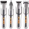 IPWVNFKA 5 in 1 Mens Grooming Kit Professional Beard Trimmer Rechargeable Hair Clippers Multi-Purpose Mustache Trimmer Waterproof Nose& Ear Body Trimmer for Men Father Husband Boyfriend view 3