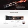 IPWVNFKA Professional Hair Clippers Cordless Hair Trimmer Rechargeable Beard Trimmer Electric LED Display Haircut Kit for Men and Family Use with Charging Dock 4 Guide Combs view 2
