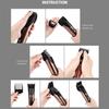 IPWVNFKA Professional Hair Clippers Cordless Hair Trimmer Rechargeable Beard Trimmer Electric LED Display Haircut Kit for Men and Family Use with Charging Dock 4 Guide Combs view 4