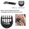 Beard Trimmer Replacement Head Compatible with Series 56 and 7 .1/2/3/5/7/9mm 6pcs Comb Trimming Attachment, for Electric Shavers 5018s5020s6075cc 7071cc7075cc7085cc7020s5050cs6020s 6072cc view 3