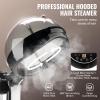 Happybuy Professional Hair Steamer for Deep Conditioning, 11.81 inch Hooded Ionic Hair Steamer with 2 Modes, Height-Adjustable Standing Hair Steamer with Timer, 5 Wheels (2 Lockable) view 2