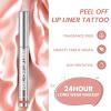 WOPPOE Peel off Lip Stain, Lip Stain Peel Off, Peel off Lip Liner Stain, Matte | Long Lasting | Waterproof | Smudge-Proof | Non-stick Cup for All Skin Types (1Set) view 3