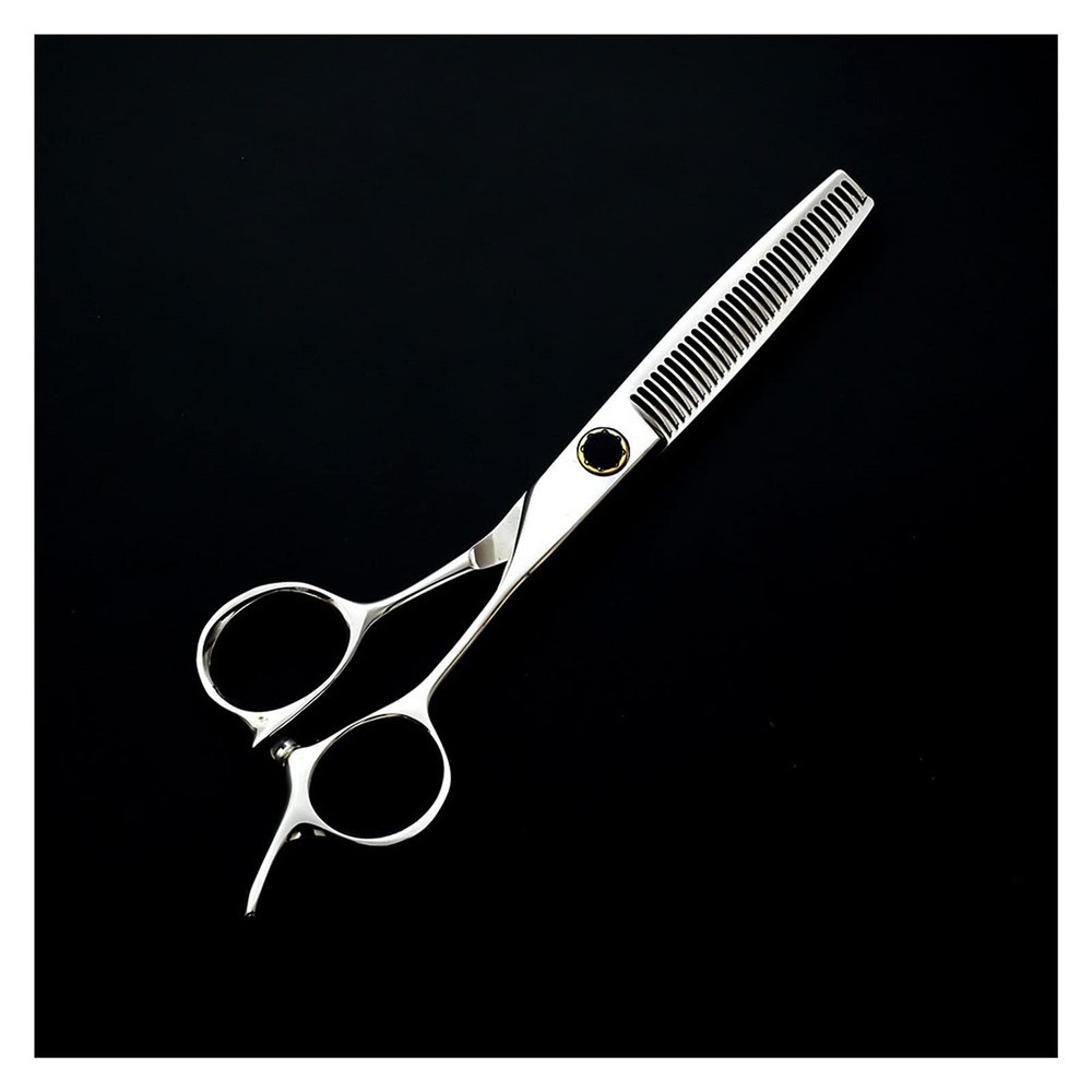 Professional Bearing Screw Hair Scissors Hairdressing Scissors Silver Hair Shears Barber Scissors,Cutting Scissors (Thinning Scissors)