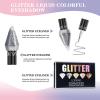 MooGlamor 6 Pcs Liquid Glitter Eyeshadow Set Colorful Eyeliner with Long-Lasting and Waterproof Shinning Eye Shadow Gift for Women Eye Makeup(Diamond A) view 2