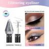 MooGlamor 6 Pcs Liquid Glitter Eyeshadow Set Colorful Eyeliner with Long-Lasting and Waterproof Shinning Eye Shadow Gift for Women Eye Makeup(Diamond A) view 4