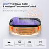 Achzzy 4000ml Paraffin Wax Machine for Hand and Feet - Professional Wax Warmer with 200W Thermal Core, LED Real-time Temp Control & 167F Rapid Melting, Intense Hydration with Hand Wax Paraffin Bath view 3