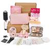 AOLRNALI Bridal Emergency Kit for Wedding Day, Wedding Essentials Survival Set for Team Bride, Must-Have 30+ Essentials Travel Kit with Makeup Bag view 1