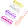5PCS Handle Grip Nail Brush, Hand Fingernail Scrub Cleaning Brushes for Toes and Nails Cleaner, Pedicure Scrubbing tool kit for Men and Women (Multicolor) view 1