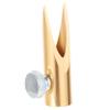 Veemoon Eyebrow Pencil Sharpener Metal Manual Sharpener with Dual U-Shaped Slots for Sharpening for Eyebrow and Eye Pencils for Home and Travel Use view 1
