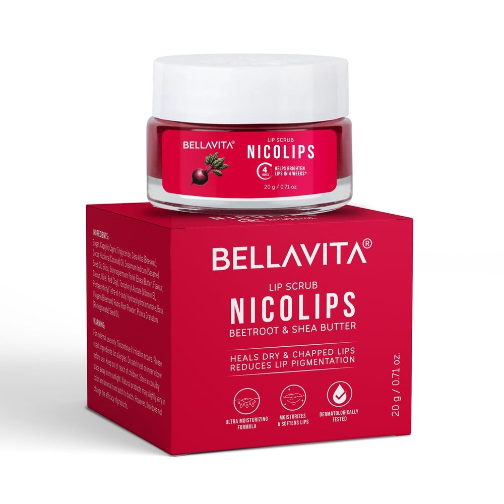 tha NicoLips Lip Scrub Balm Dark Lips 20 g