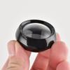 12 Pieces 3 Gram Plastic Cosmetic Containers Nail Art Accessory Storage Organizer Nail Glitter Storage Box for Nail Art Accessory Powder Glitter Rhinestones, 39 x 18 mm, Black view 4