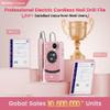 Professional Electric Cordless Nail Drill File with 11 Nail Drill Bits, 35000RPM DIY Glitter e Filer for Nails Kit Machine for Acrylic Nails Gel Polishing for Manicure Salon Home view 2