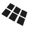 1200 Black Makeup Cotton Pads Gentle Skin Friendly Disposable Pads Pure Cotton with Excellent Water Absorption for Daily Skincare and Makeup Removal view 2