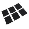 1200 Black Makeup Cotton Pads Gentle Skin Friendly Disposable Pads Pure Cotton with Excellent Water Absorption for Daily Skincare and Makeup Removal view 4