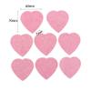 10PCS Makeup Removal Sponge Heart Shaped Cellulose Sponge Cotton Face Washing Cleansing Sponge Cosmetic Puff view 3