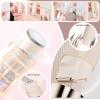 ZTIKSNYU Bikini Trimmer for Women 2 in 1 Beauty Hair Shaver Underarm Women's Body Leg Arm Face Shavers Razor for Travel Cordless - White view 4