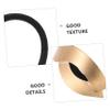 FRCOLOR 2pcs High Elasticity Hair Ties for Women Glossy Finish Ponytail Cuffs Elastic Hair Accessories for Stylish High Ponytails Elegant view 3