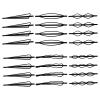 24PCS Black Bobby Hair Pins, Geometric Invisible Clips, Metal Fashion BB Hair Pins, Simple Bangs Clips, Stylish Hair Accessories for Women Weddings Decorative Hair Accessories view 1
