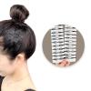 24PCS Black Bobby Hair Pins, Geometric Invisible Clips, Metal Fashion BB Hair Pins, Simple Bangs Clips, Stylish Hair Accessories for Women Weddings Decorative Hair Accessories view 3